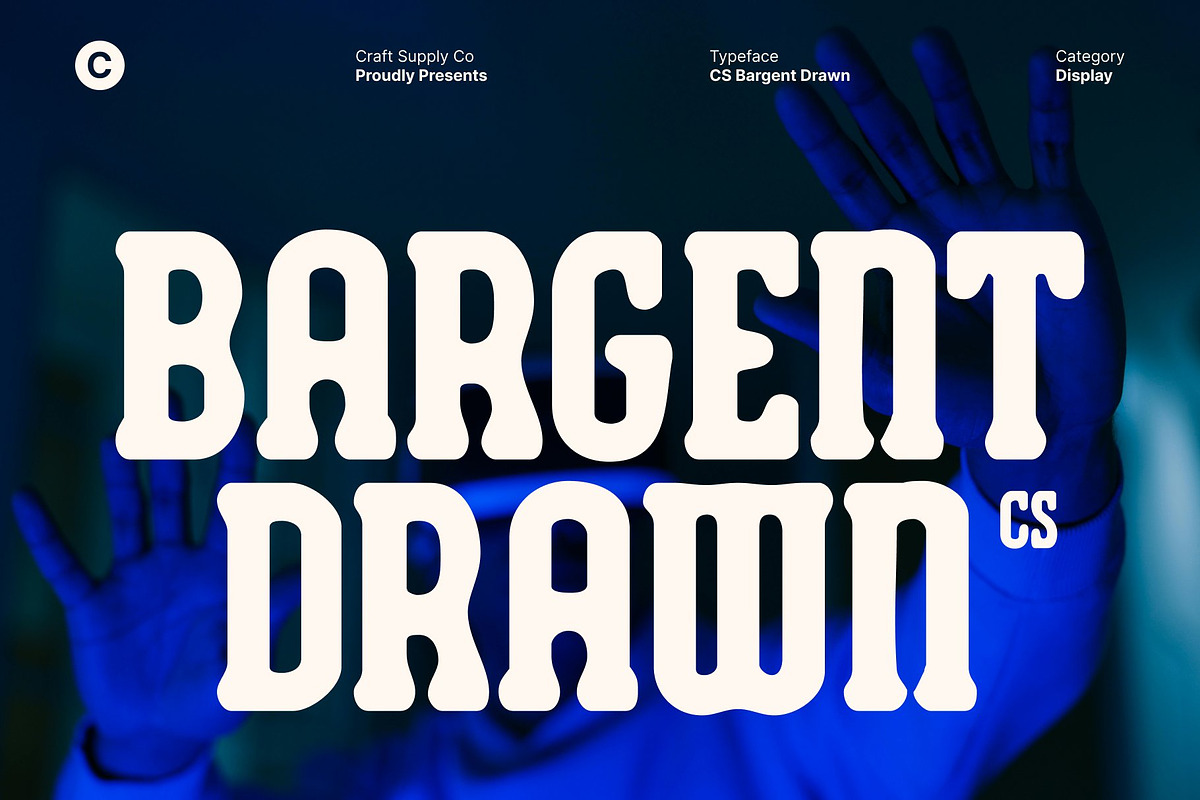 CS Bargent Drawn, a Slab Serif Font by Craft Supply Co. (Photo 1 of 8)