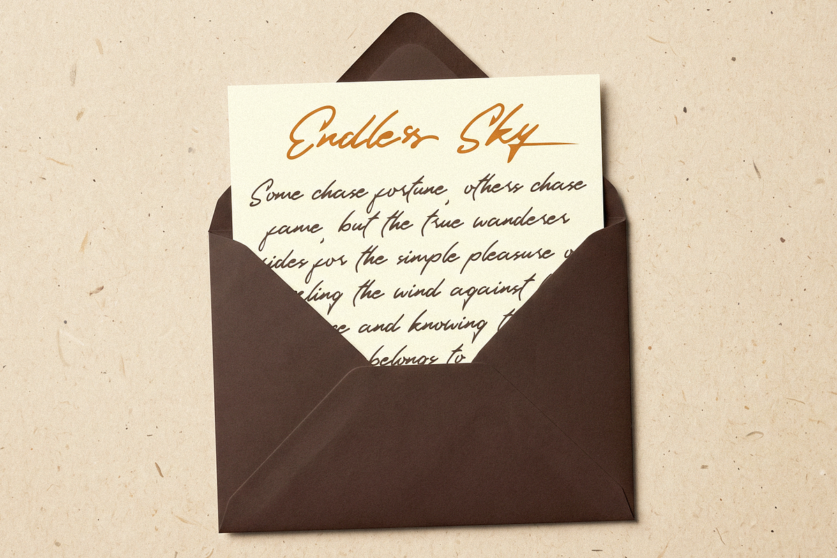 Fracttion Old Signature, a Handwritten Font by Glyphstyle (Photo 13 of 13)