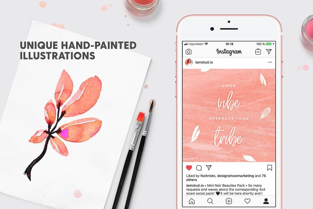 Dreamy Vibes - Social Pack, a Social Media Template by The Wedding Shop (Photo 6 of 7)