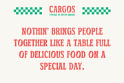Cargos – Retro Flare Rounded Display, a Sans Serif Font by Tiptop Graphic (Thumbnail 2 of 10)