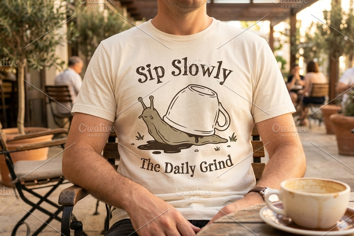 Sip slowly, an Animal Illustration by Vectorlina (Photo 2 of 5)
