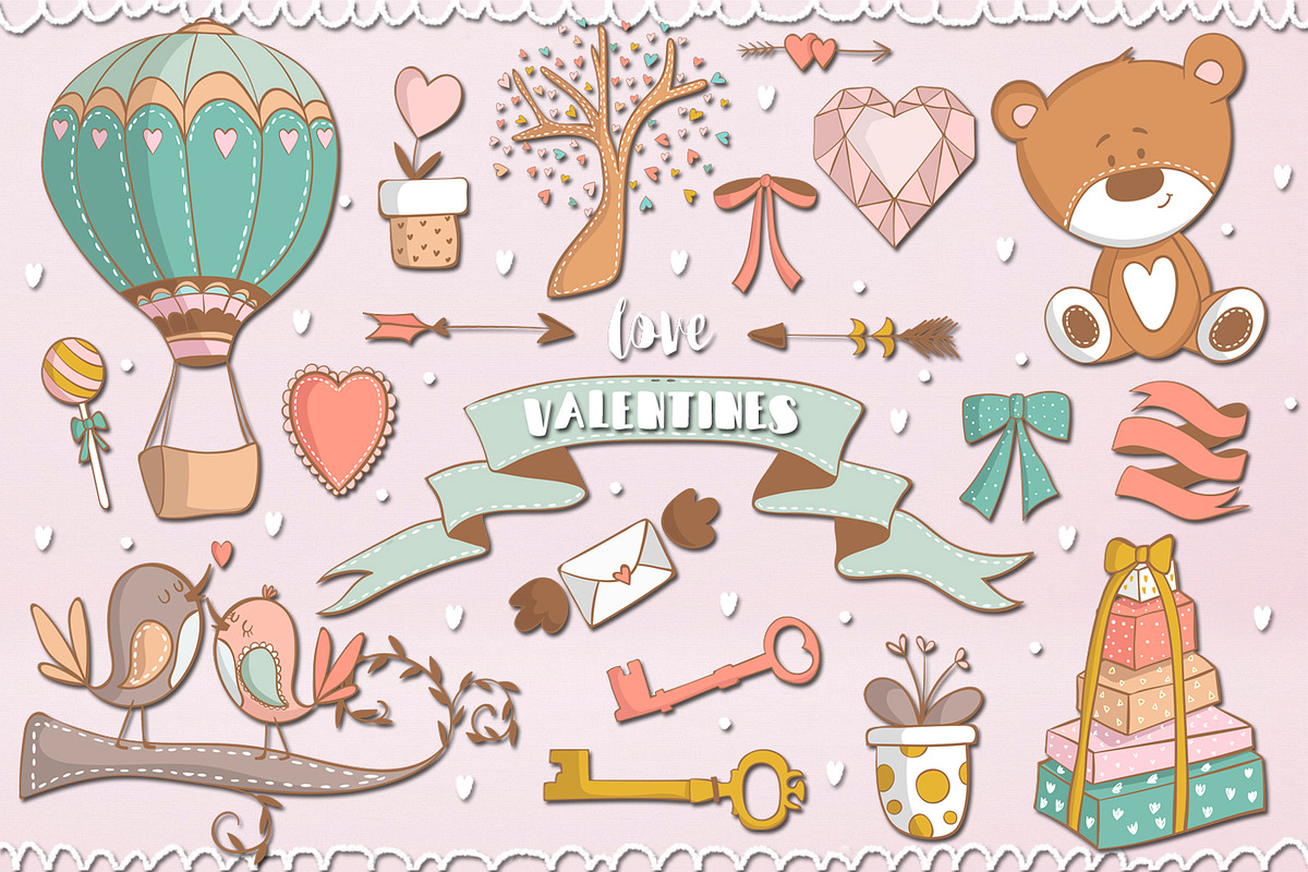 Love Valentines, an Illustration by clipick (Photo 1 of 5)
