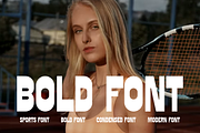 Emigona - Sports Bold Font, a Sans Serif Font by QR Design Studio (Thumbnail 2 of 7)