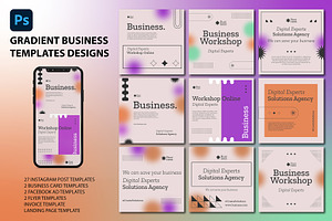 Gradient PSD templates design