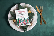 Editable Christmas Invitation, an Invitation Template by ForeverPrint (Thumbnail 5 of 10)