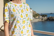 Lemon Party Patterns & Elements, a Food Illustration by KVIO (Thumbnail 4 of 6)