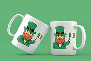 St. Patrick’s Day Leprechaun Clipart, an Illustration by T-shirt Pond (Thumbnail 4 of 5)