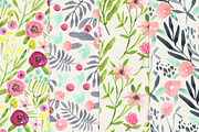 FLEUR, a Pattern Graphic by Irtsya (Thumbnail 2 of 7)