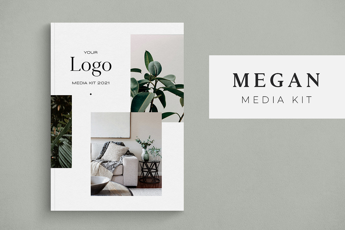 Megan CANVA Media Kit, a Magazine Template by Gillian Sarah (Photo 5 of 10)