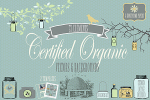Certified Organic Vector Design Kit