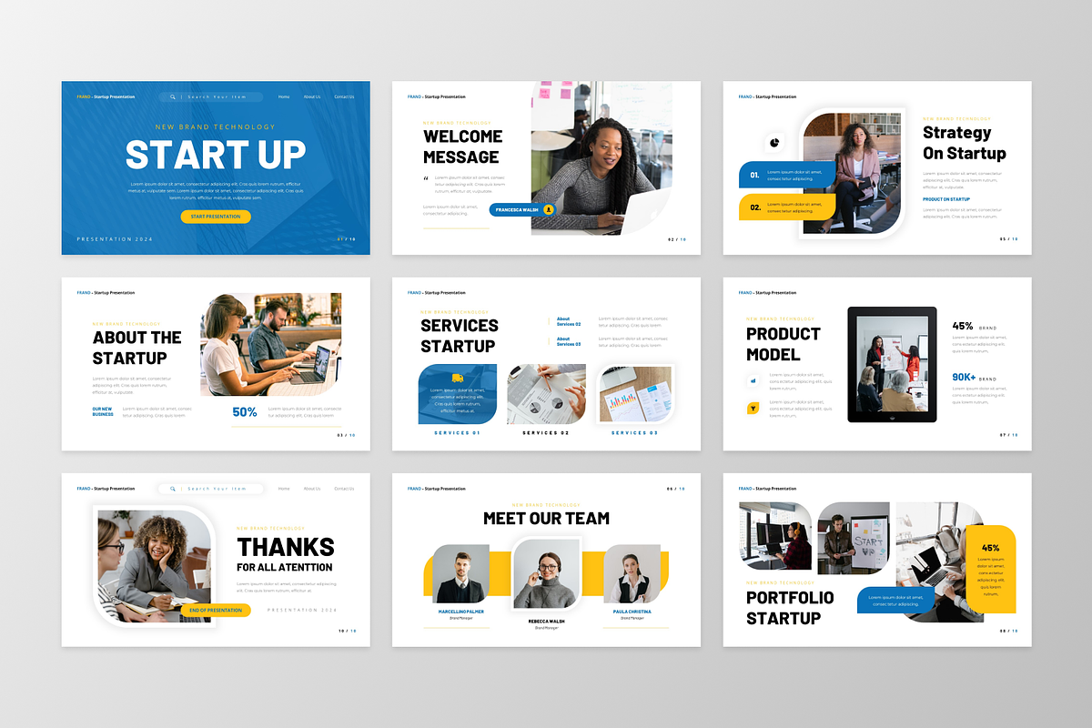 Frand - Startup Google Slide, a Presentation Template by GraphauseProject (Photo 6 of 6)