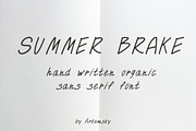 Organic Sans Serif Hand Written Font, a Handwritten Font by Artemsky (Thumbnail 1 of 10)