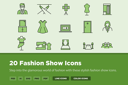 20 Fashion Show Icons