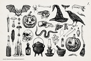 Halloween & Witchcraft Vector Bundle, a Seasonal Illustration by Yevheniia (Thumbnail 2 of 15)