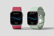 Smart Watch Mockup, a Wearable Device Mockup by Hubzway (Thumbnail 9 of 9)