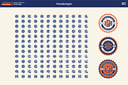 Bassball & Varsity fonts, a Script Font by panakota studio (Thumbnail 5 of 18)