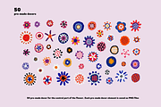 12 seamless floral patterns psd, a Pattern Graphic by ARTMIRU (Thumbnail 16 of 24)