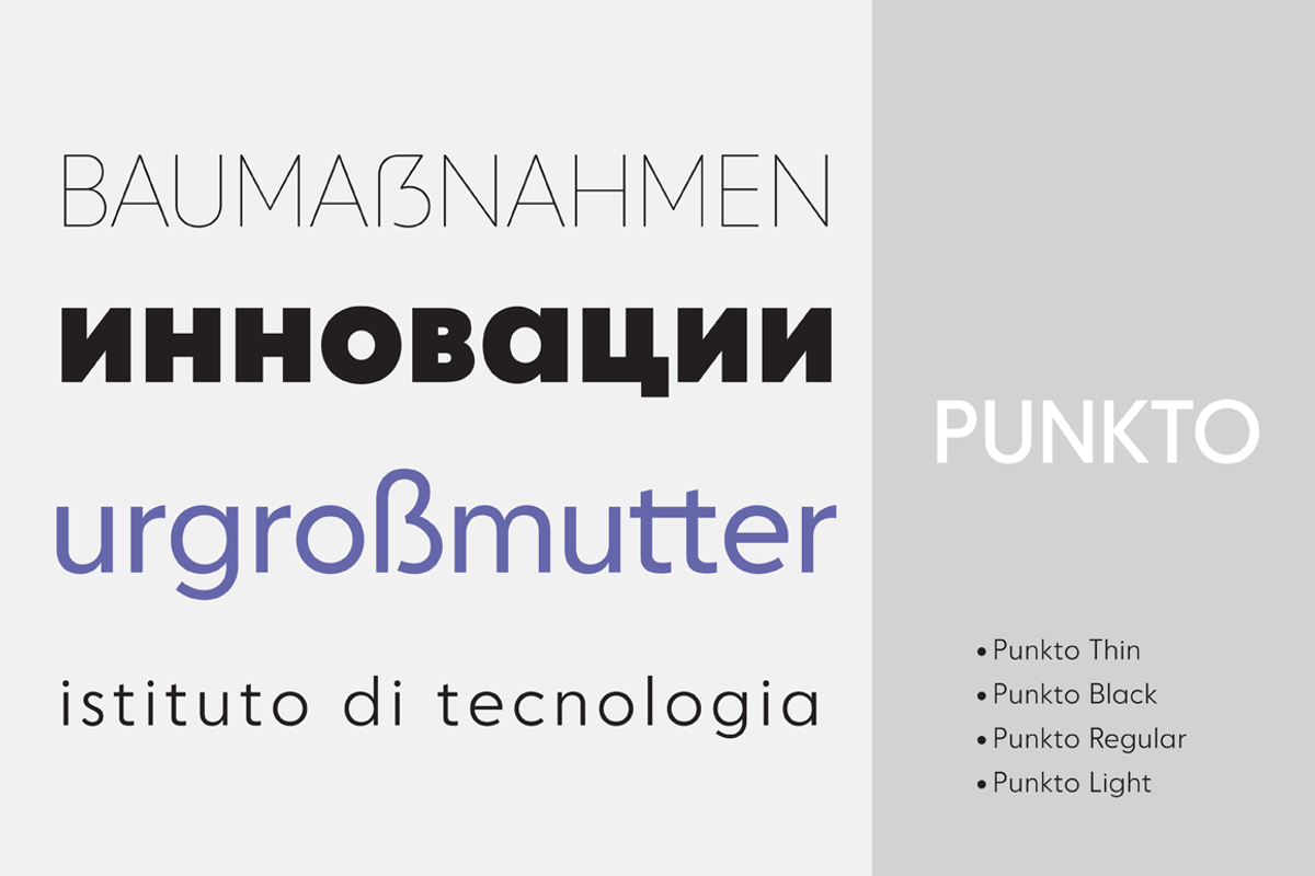 Punkto, a Sans Serif Font by Ahmet Altun (Photo 7 of 7)