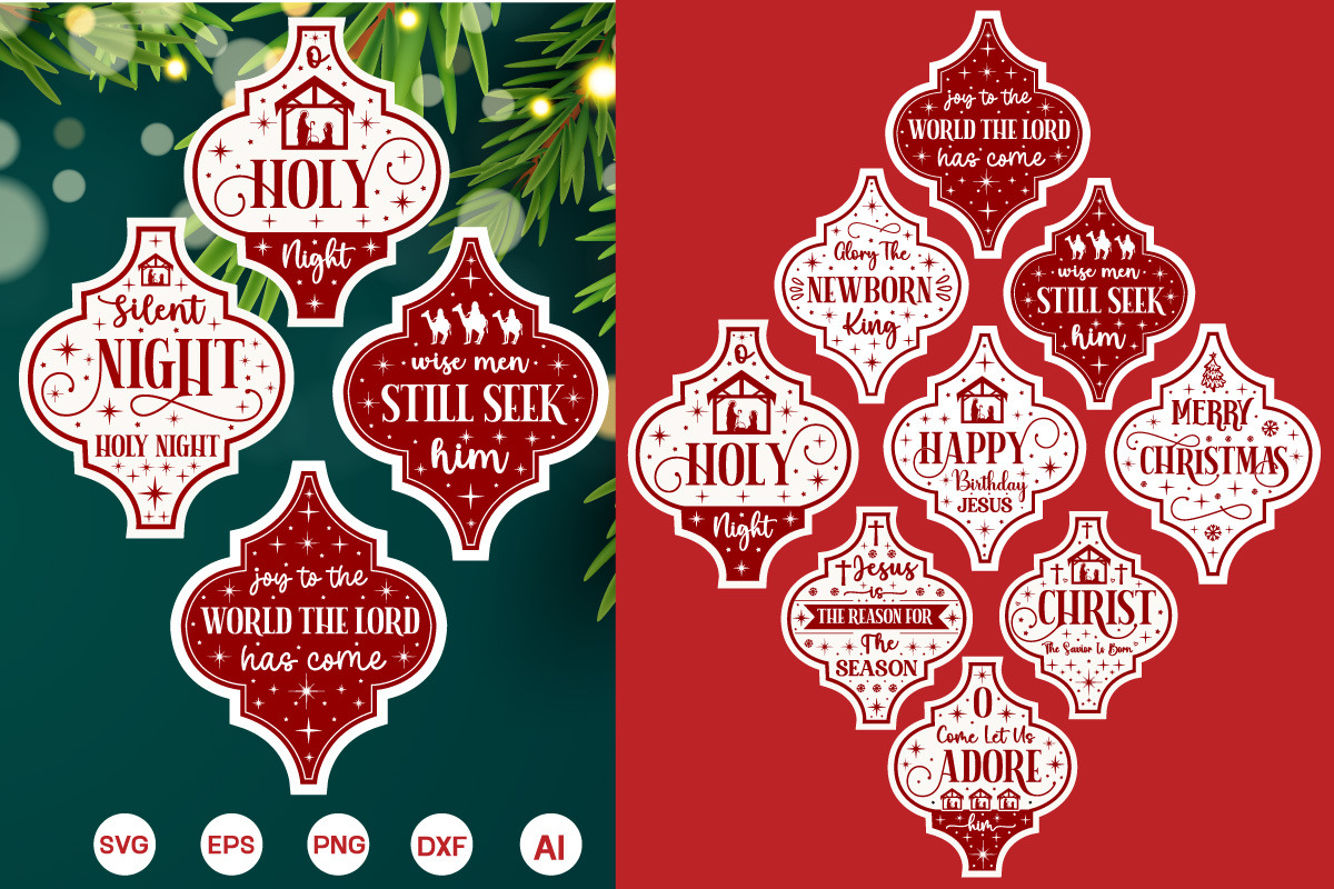 Mega Christmas Farmhouse Bundle, an Object Graphic by GraphicPicker (Photo 9 of 13)