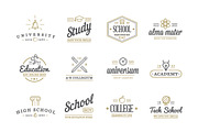 Awesome Education Icons and Logo Set, an Outline Icon by Ckybe's Corner (Thumbnail 4 of 4)