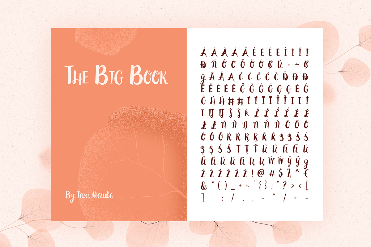 Peomy Simple Script Font preview 3