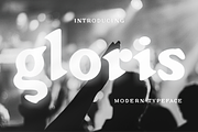 Gloris - Serif Font, a Serif Font by blunesia (Thumbnail 1 of 6)