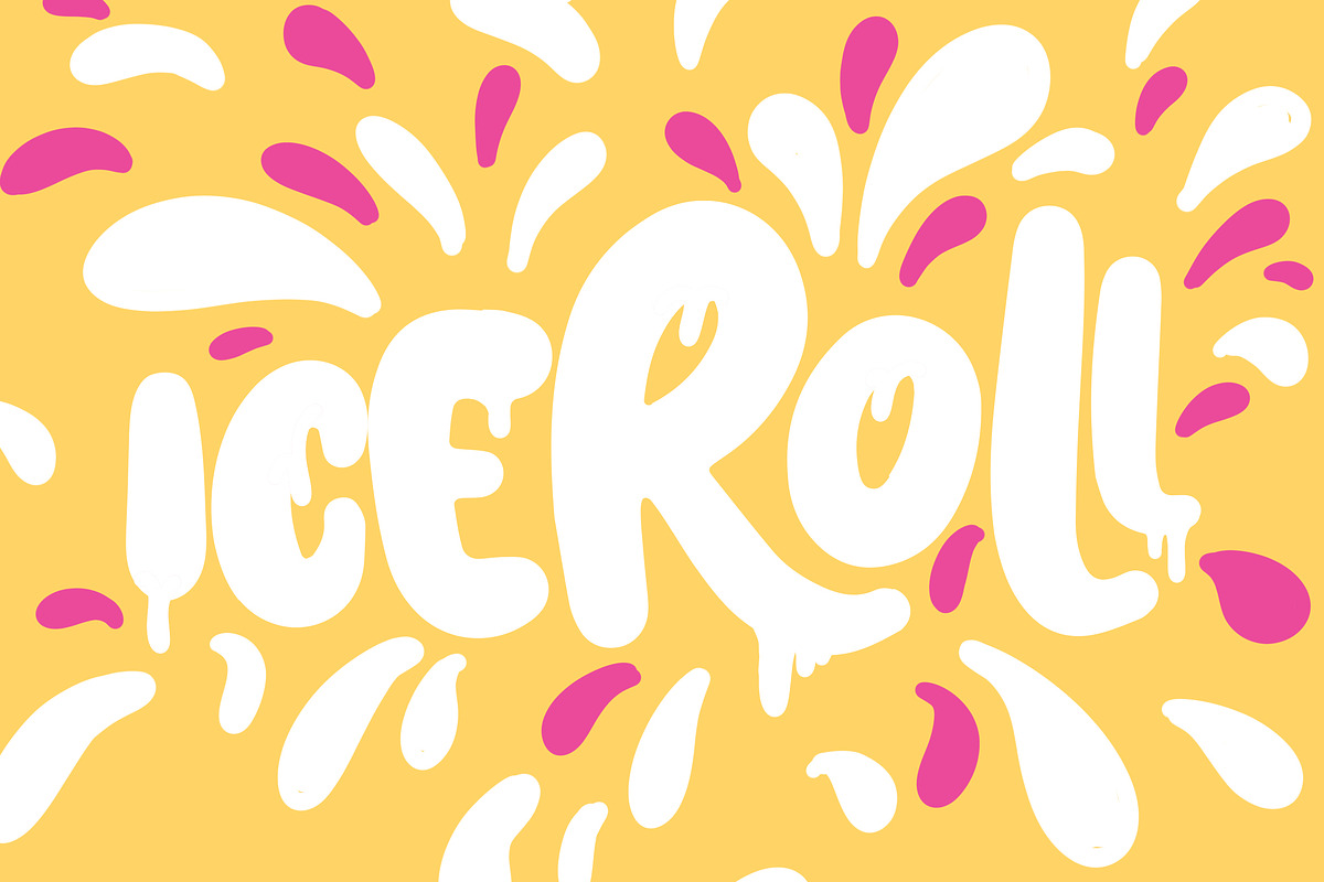 Iceroll Font, a Font by LeoSupply.co (Photo 11 of 11)