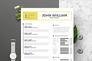 Vol.59 Resume & CV Template, a Resume Template by Hito Graphic (Thumbnail 2 of 8)