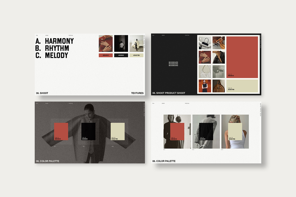 RUA | Brand Moodboard, a Presentation Template by SparkPro (Photo 3 of 8)