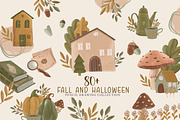 Cute fall and Thanksgiving clipart, a Texture Illustration by Tiana Geo (Thumbnail 1 of 16)