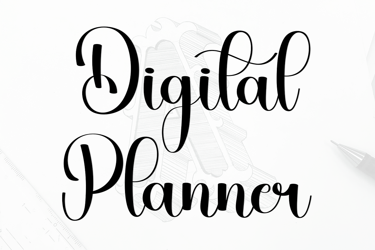 Alphabet Signature, a Handwritten Font by InermediaSTUDIO (Photo 5 of 8)