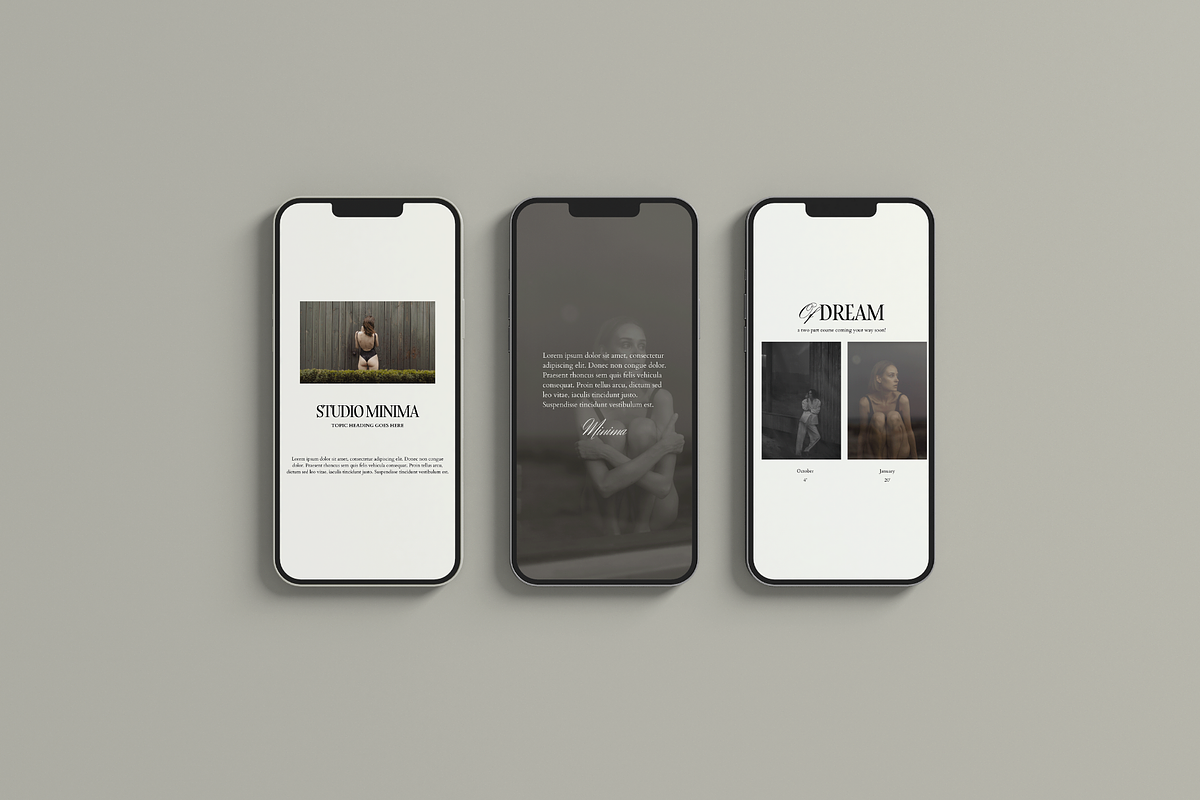 Minima | Canva Social Templates, a Social Media Template by Alana Designed (Photo 2 of 3)