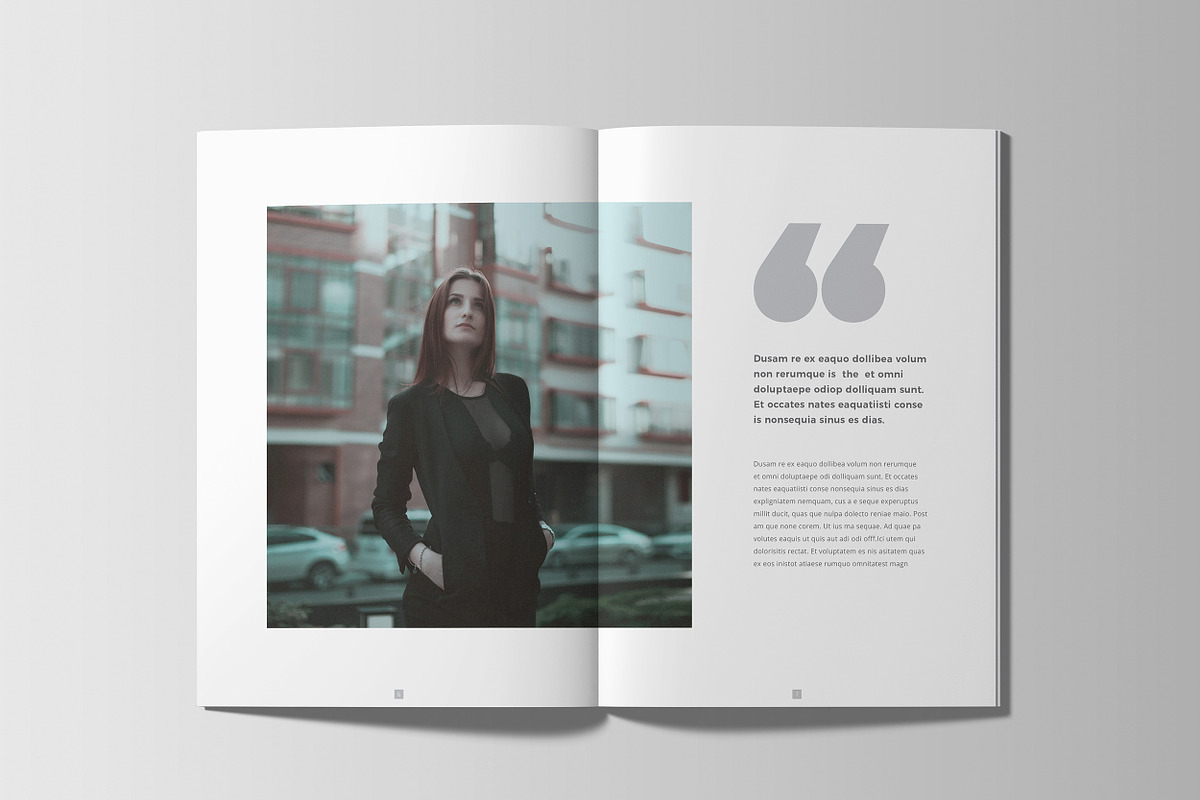 LOOK Travel Vlog Magazine/LookBook, a Magazine Template by Layout Design (Photo 4 of 14)