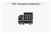 Car, Truck, Rv and Van Icons Set, a Solid Icon by Designfour (Thumbnail 6 of 7)