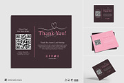 Thank You Insert Card Mockup, a Packaging Mockup by Artnivora.Std (Thumbnail 1 of 4)