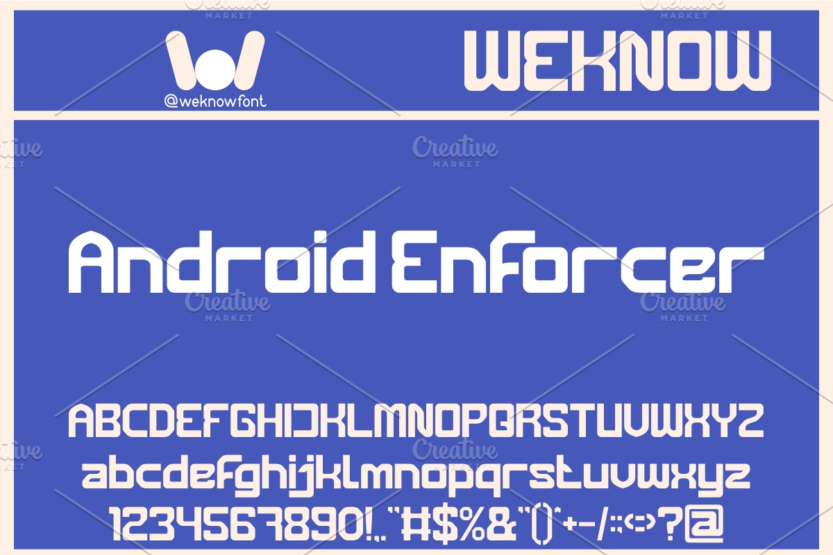 Metropolis Font, a Font by weknow (Photo 4 of 8)