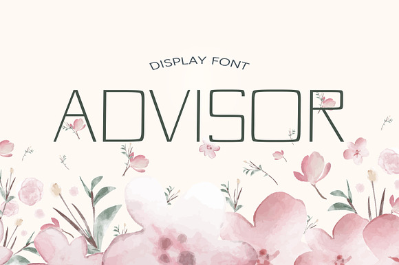 Advisor Summer Font preview 4