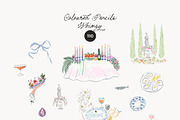 Coloured Pencils Whimsy, a Decorative Illustration by Lana Elanor (Thumbnail 4 of 9)
