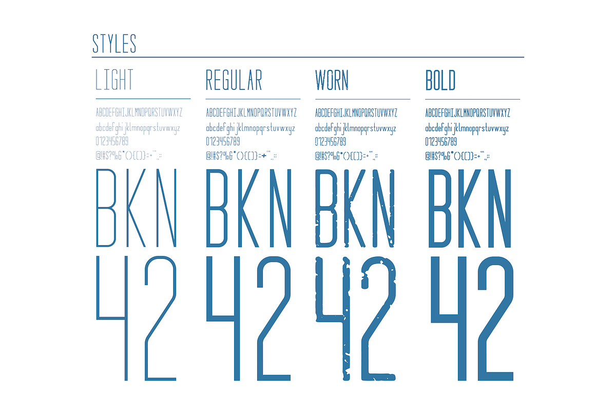 Trolley Dodgers Typeface preview 2