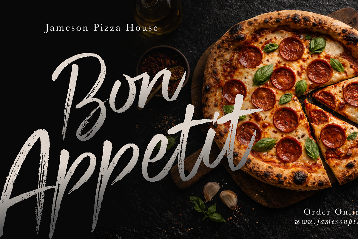 Breaklines – Authentic Brush Script, a Script Font by Debut Studio (Photo 7 of 16)
