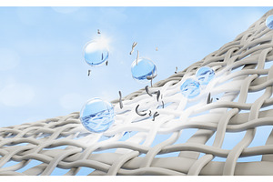 Wash clothes, 3d dirty white fabric