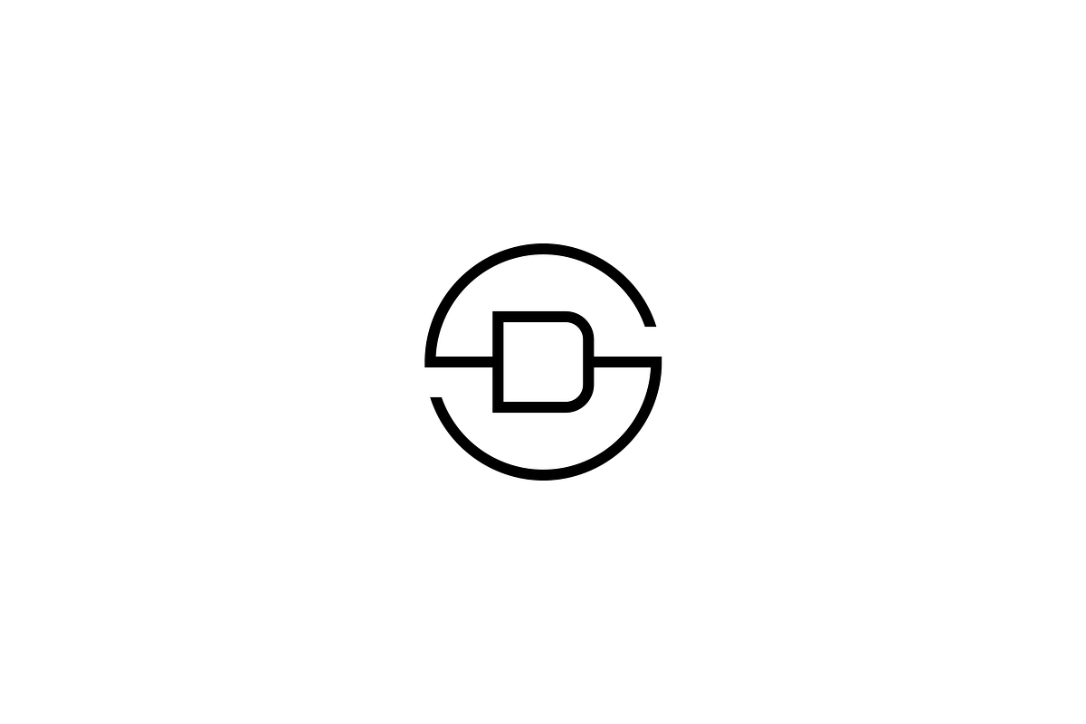 Minimalist Initials SD or DS Logo, a Branding & Logo Template by Luxury Logos (Photo 3 of 4)