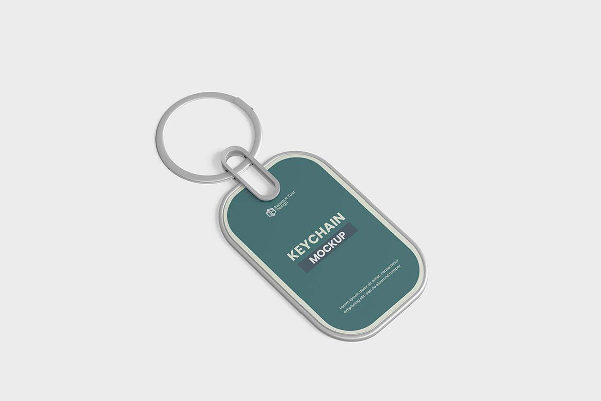 Key Chain Mockup, an Advertising Mockup by tiyasprabawa (Photo 2 of 5)