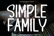 Simple Family, a Sans Serif Font by InermediaSTUDIO (Thumbnail 1 of 8)