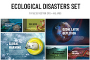 Vector Ecological Disasters Set, an Animal Illustration by Zonda (Thumbnail 1 of 12)