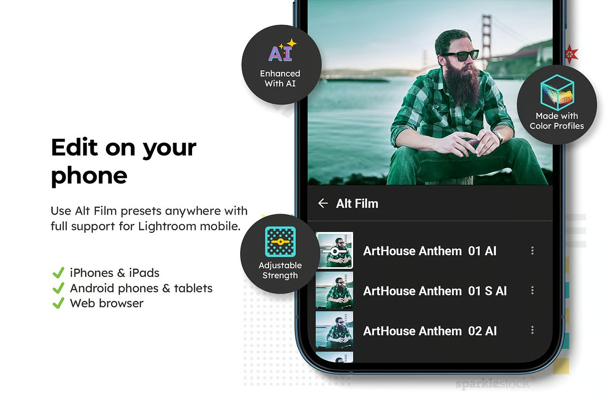 20 Alt Film Lightroom Presets & LUTs, a Preset Add-On by Hubzway (Photo 9 of 13)