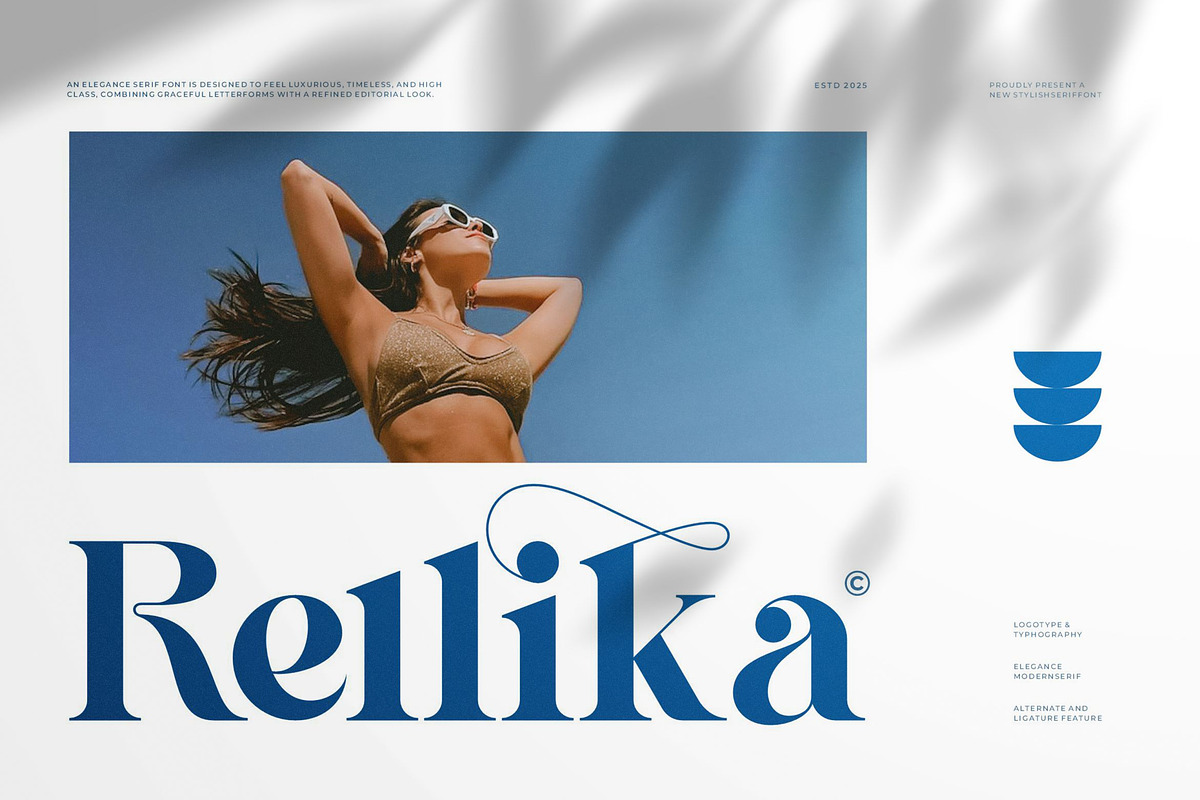 Rellika || Modern Classy Srerif Font, a Serif Font by Ermedia Studio (Photo 1 of 10)