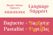 Hunger Minute - Modern Stylish Swash, a Serif Font by Shakira Studio (Thumbnail 8 of 10)