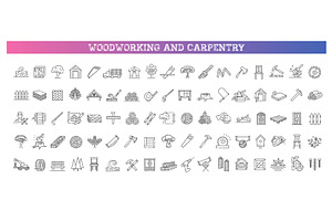 Wood and woodworking icons, an Icon by Tettygreen