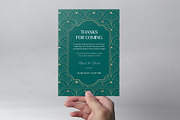 Art Deco Wedding Invitation Template, an Invitation Template by BrandPacks (Thumbnail 2 of 7)
